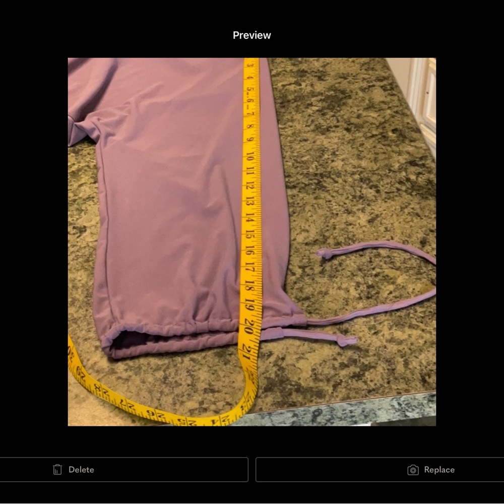 Lilac Ruched Waist Batwing Sleeve Top - Picture 3 of 8